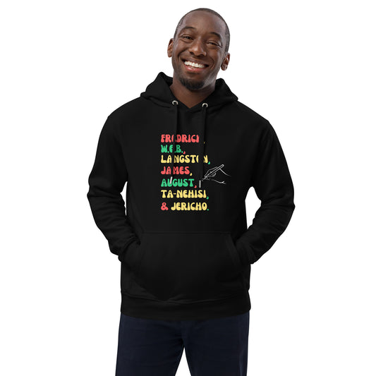 Black Writer Magic (M) Premium eco hoodie